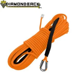 3/8"x80' Diamondback Winch Rope - Custom Splice - Picture 1 of 4