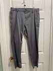Bird Dogs Gray Boomstick Chino Pants 34/30 (Actual 29L) Stretch Flat Front