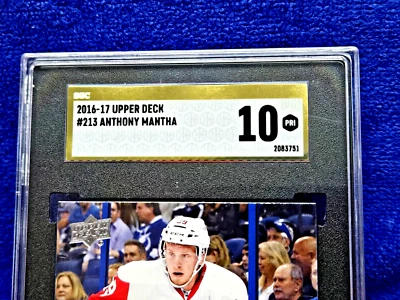 2016-17 Young Guns Anthony Mantha #213 Pristine 10 GOLD LABEL RARE GRADE GOLD 💥 - Image 1 of 4