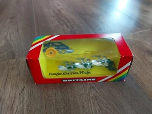 Britains 9546 Pflüge Ploughs, Charrues, 2er Set, Neu, OVP - Bild 1 von 6