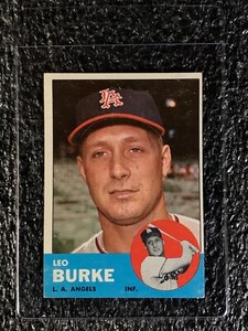 1963 Topps Baseball #249 Leo Burke VG/EX