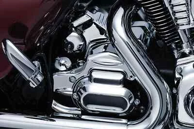 Kuryakyn 6950 Transmission Cover Chrome Shroud Harley Davidson Touring 2009-2016 - Image 1 of 4