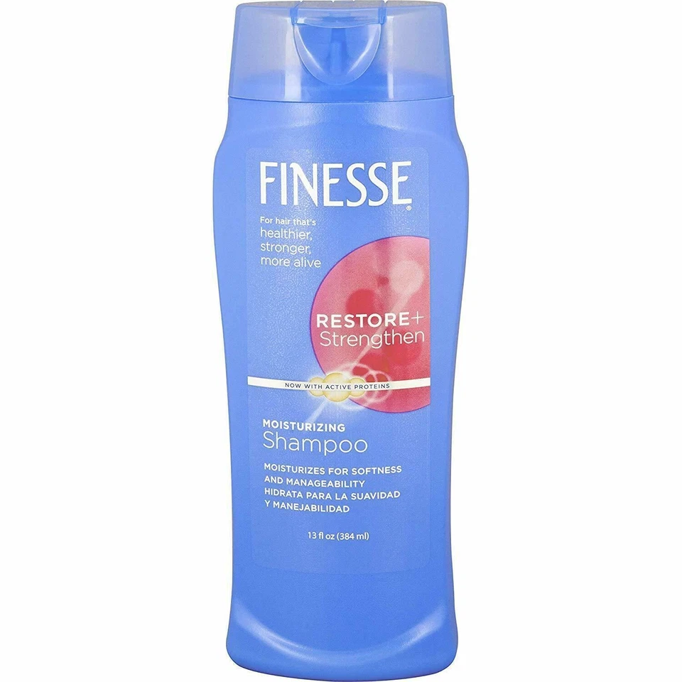 Finesse Restore Strengthen Moisturizing Shampoo 13 Oz