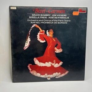 Bizet Carmen opera, Grace Bumbry, Jon Vickers CFPD 41 4454 3, 2x LP stereo, VGC - Picture 1 of 3