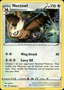 2x (SWSH01-144) Noctowl Rare Pokemon Sword & Shield Card # 144 - Picture 1 of 1