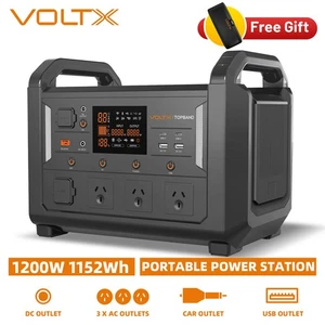 1200W 1152Wh Portable Power Station Solar Generator Battery Camping Backup Power - Picture 1 of 24