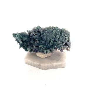 Traube / Caledonit Achat, Indonesien, 79,06gr, 8x3x5cm - Bild 1 von 5