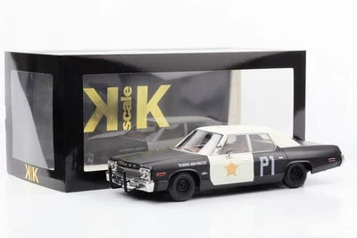 1:18 Dodge Monaco 1974 Bluesmobile Blues Brothers Moviecar KK-Scale - Immagine 1 di 3