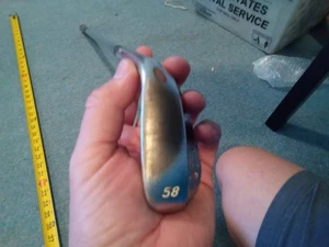 TaylorMade Milled Grind Raw Sand Wedge HB-12 SW 58* Carbon Steel - Picture 1 of 11