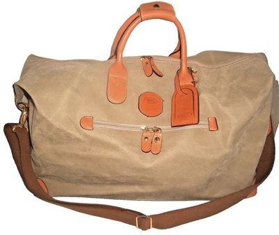 NWT BRICS LIFE CARGO 22" Luxury Waterproof Unisex Duffle Bag for Travel $610 - Image 1 of 4