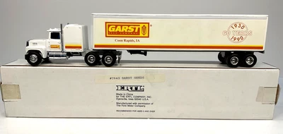 Remolque tractor Garst Seed Company Coon Rapids Iowa Ertl escala 1/64 Foto 1 de 4