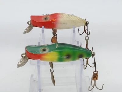 Lote de 2 señuelos de pesca Makinan Wonder de colección ¡Hechos en Estados Unidos!! Foto 1 de 4