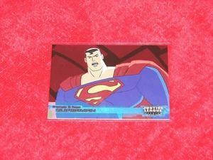 2003 JUSTICE LEAGUE FRIENDS AND FOES FOIL CHASE CARD #FF1 SUPERMAN (NS-227) - Picture 1 of 1