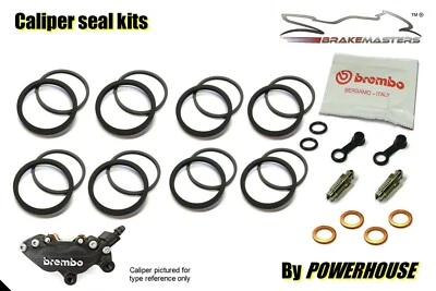 Moto Guzzi Breva 750 ie front brake caliper seal repair rebuild kit 2003 2004 Foto 1 de 4