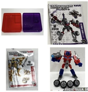 TRANSFORMERS CONSTRUCT-BOTS Optimus Prime Megatron Bumble Bee - Picture 1 of 12