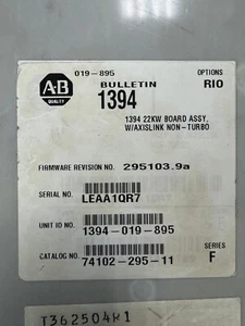 ALLEN BRADLEY 1394-019-895 PC BOARD FOR 1394 DRIVES - Picture 1 of 1