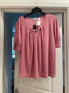 Ladies New Top by Linda Leal Size 2X - Picture 1 of 1