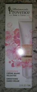 Mademoiselle Provence French Rose Smoothing Hand Cream 2.5 fl oz Rose & Peony - Picture 1 of 2