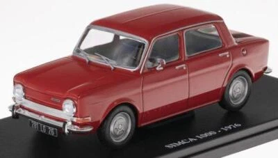 Atlas Editions 1:24 Scale Simca 1000 - 1976 1:24 European Vintage Cars - Cased - Image 1 of 3