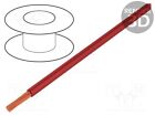 200 m x BQ CABLE - TLY0.22-RD - Wire, TLY, stranded, Cu, 0.22mm2, PVC, red, 150V