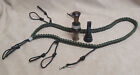 Used Vintage Echo Duck Call W/ Braided 5 call Camo Lanyard + Gardner Mouthpiece