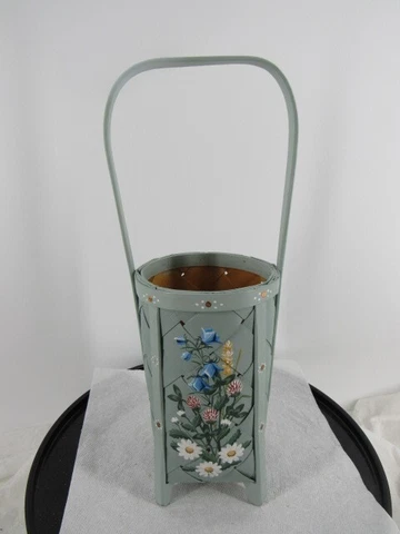 painted handmade swedish basket Cover