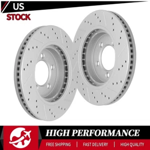 Rotores de freno de disco perforados delanteros para Ford Explorer Sport Trac Mercury Mountaineer - Imagen 1 de 7