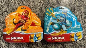 Lot 2 Lego Ninjago Dragons Rising #71778 #71777 Brand New Sealed Nya - Kai Fast - Picture 1 of 2