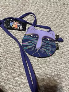 Laurel Burch Cat Batik SMALL CrossBody Tote Bag New - Picture 1 of 6