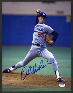 Orel Hershiser SIGNED 11x14 Photo Los Angeles LA Dodgers ITP PSA/DNA AUTOGRAPHED - Picture 1 of 1