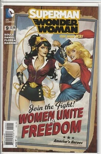 Superman Wonder Woman #9 Variante Bombshell DC Comics El Nuevo 52 Casi Nuevo - Imagen 1 de 1