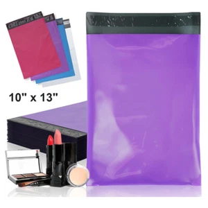 Sobres de bolsas de envío de polietileno para sobres impermeables azules morados - Imagen 1 de 10