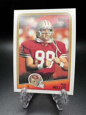 1988 Topps Football - Ron Heller #45 49ers - Image 1 of 2