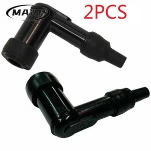Cubierta de bota con bujía de 90 grados resistencia para ATV motocicleta nieve 2 piezas - Imagen 1 de 4