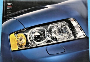 New 2003 AUDI A4 3.0, 1.8 T, 3.0 and 1.8 T Avant sales brochure - Bild 1 von 5