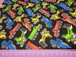 Timeless Treasures KIDZ Construction C1180 Cotton Fabric Quilting Sewing Craftin - Picture 1 of 2