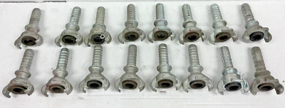 20pc Twist Lock Air Pneumatic 3/4” Hose Barb Fitting CP Coupler Set - Image 1 of 4