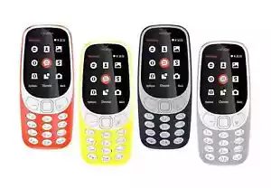 Brand New Nokia 3310 Unlock Phone Blue/Grey Colour Dual Sim Camera Bluetooth UK - Picture 1 of 9
