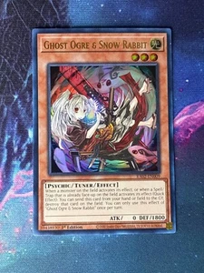 Ghost Ogre & Snow Rabbit (Alt Art) (NM) - RA02-EN009 - Ultra Rare - 1st Edition - Picture 1 of 2