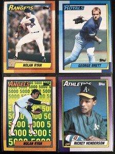 1990 Topps Baseball Stars & Rookies, You Pick