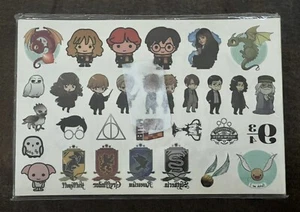 20 Page Lot of 30 Magical Harry Potter Temporary Tattoos FREE SHIPN 📦 l👁👁k - Picture 1 of 11