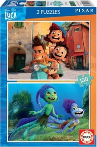 NEW Educa Jigsaw Puzzle 2 x 100 Pieces Kids 19181 Luca - Picture 1 of 1
