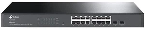 TP-LINK - JetStream 16 Port Gigabit Smart Switch with 2 SFP Slots - Picture 1 of 3