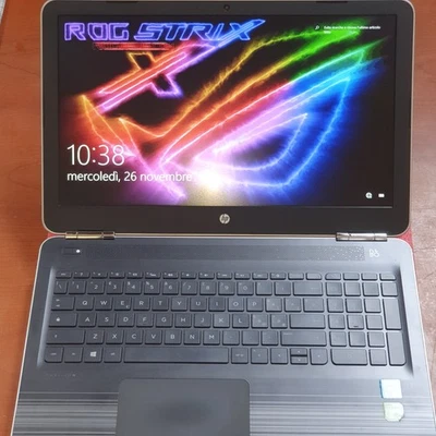 PC notebook HP Intel Core i7-7500U i7 7th 16GB Ram SSD 224gb NVIDIA GeForce 940M - Immagine 1 di 4