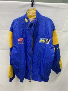Vtg Nascar Nutmeg Jeff Gordon Hendrick Motorsports Racing Team Jacket Size Large - Picture 1 of 7