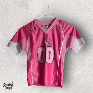 Camiseta de fútbol rosa para niñas pequeñas Los Angeles Titans talla 5 6 - Imagen 1 de 3