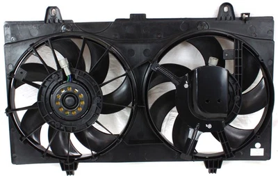 Cooling Fan Assembly For 2007-2012 Nissan Sentra SR SE-R SE-R Spec V Models Dual - Image 1 of 4