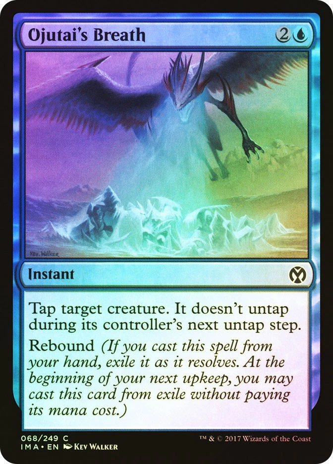 MTG FOIL Ojutai's Breath  - Iconic Masters #068 - Image 1 of 1
