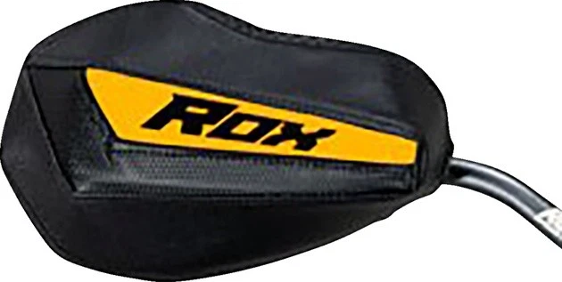 Rox Speed FX Gen 3 Flex-Tec Snowmobile Handguards Black/Yellow - Image 1 of 1