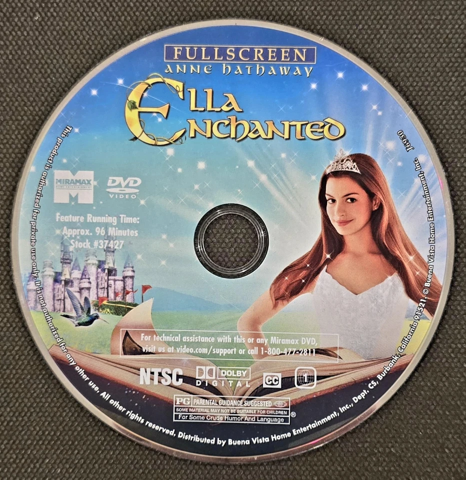 Ella Enchanted (DVD, 2004) DISC ONLY  - Image 1 of 1